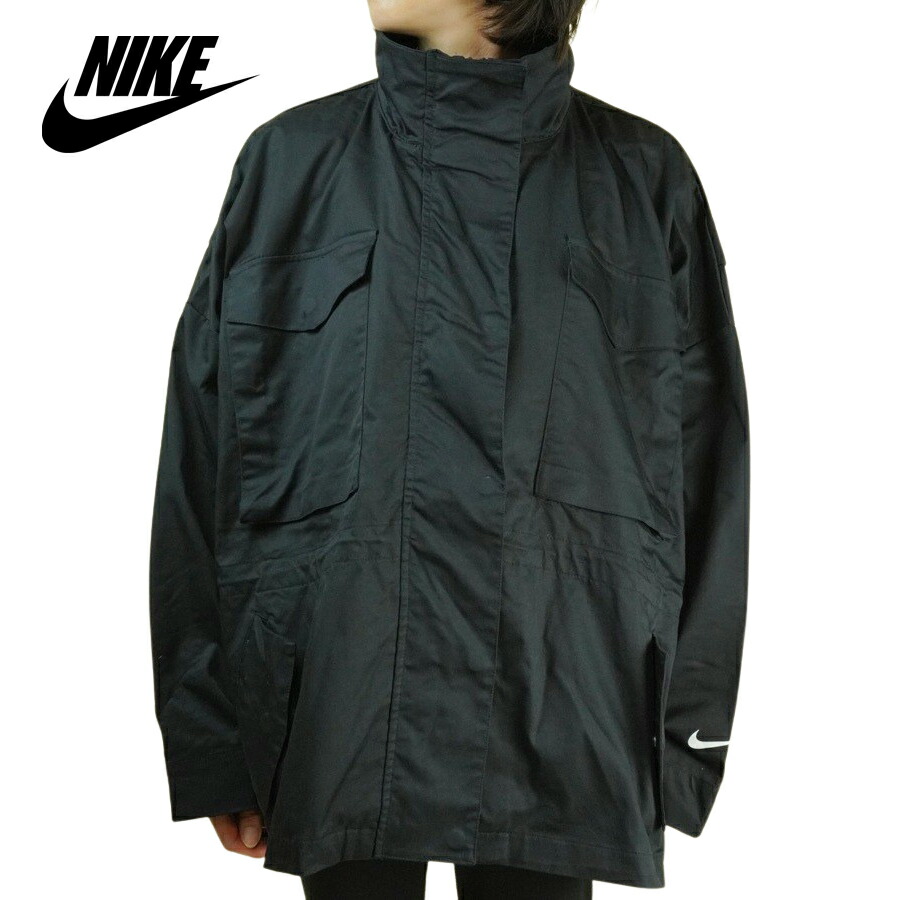 ナイキ NIKEレディース ジャケットM65 JACKET SPORTSWEAR ESSENTIALSM65 スポーツウェア エッセンシャルズBLACK(ブラッ