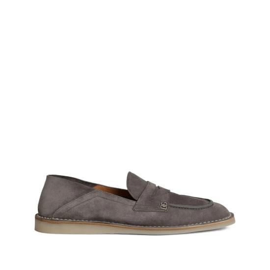 DOLCE & GABBANA Men Laced up Shoes A50739 AS707 80730 GREY