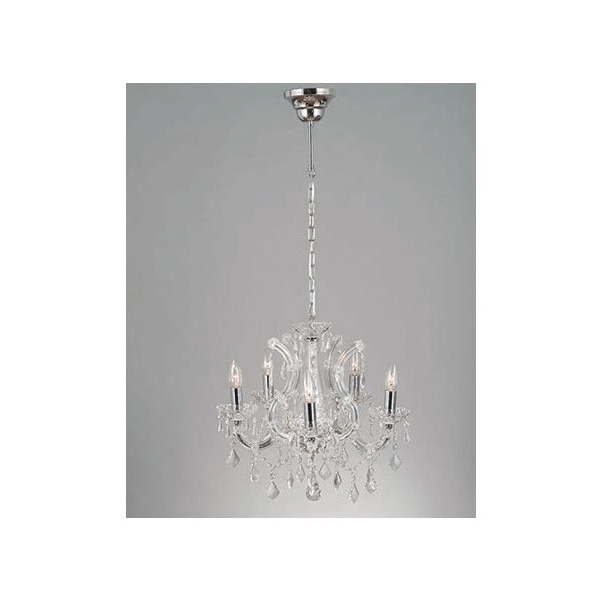 8078/5P-CRZ クローム [シャンデリア(電球別売)]