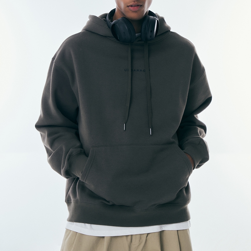 URBANAGE アンリミテッドオーバーフードカーキ