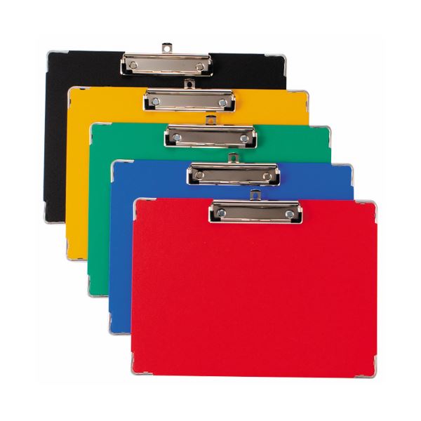 (まとめ) ライオン事務器 カラーボール用箋挟 クロス貼り A4ヨコ レッド CS-121C 1枚 (×30セット)