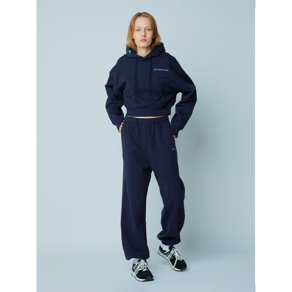 INSTANTFUNKスタンダードスウェットパンツネイビー