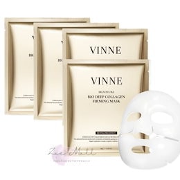 ビンヌ　シグニチャー バイオ ディープ コラーゲン vinne マスク 8枚 10/13から発送】【公式ストア限定割引】シグニチャー バイオ