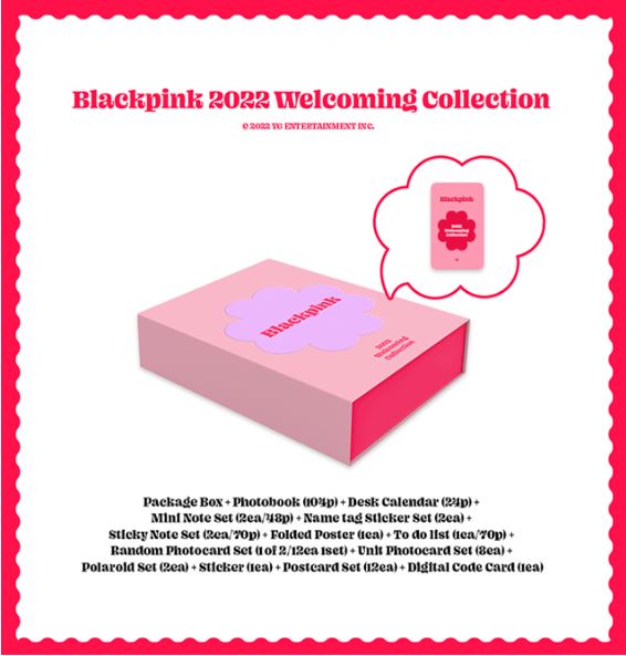 [BLACKPINK] - 2022 Welcoming Collection [Package + Digital Code Card]