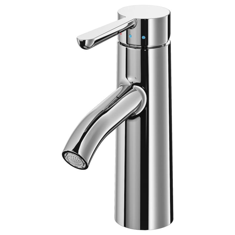DALSKAR ダールシェール 洗面台用混合栓 - クロムメッキ