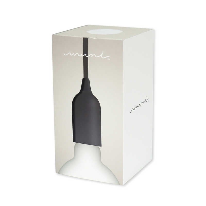 ビートソニック　LED照明 ペンダントライト 電球別売 muni マットブラック E26　MP06C 7,898円