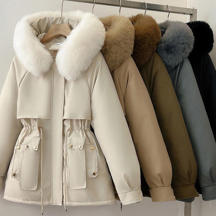 5色人気2024秋冬 新作 厚手 着痩せ 防寒 トップス 大きいサイズ 軽量 暖かい ゆったり レディース 秋冬 軽量ダウン混綿ジャケット 福袋 ダウンジャケット