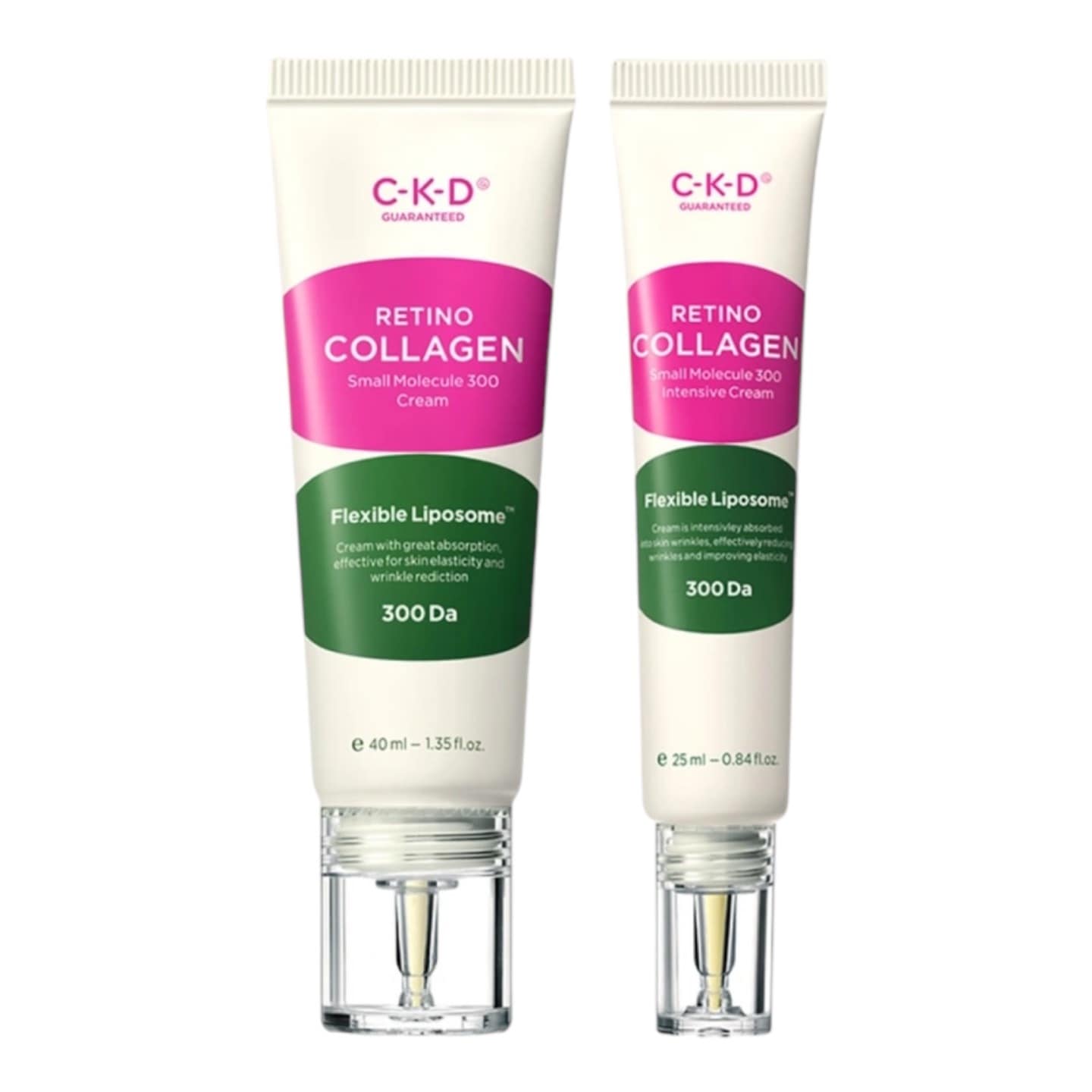 レチノコラーゲン 低分子300 クリーム40ML+集中クリーム 25ML