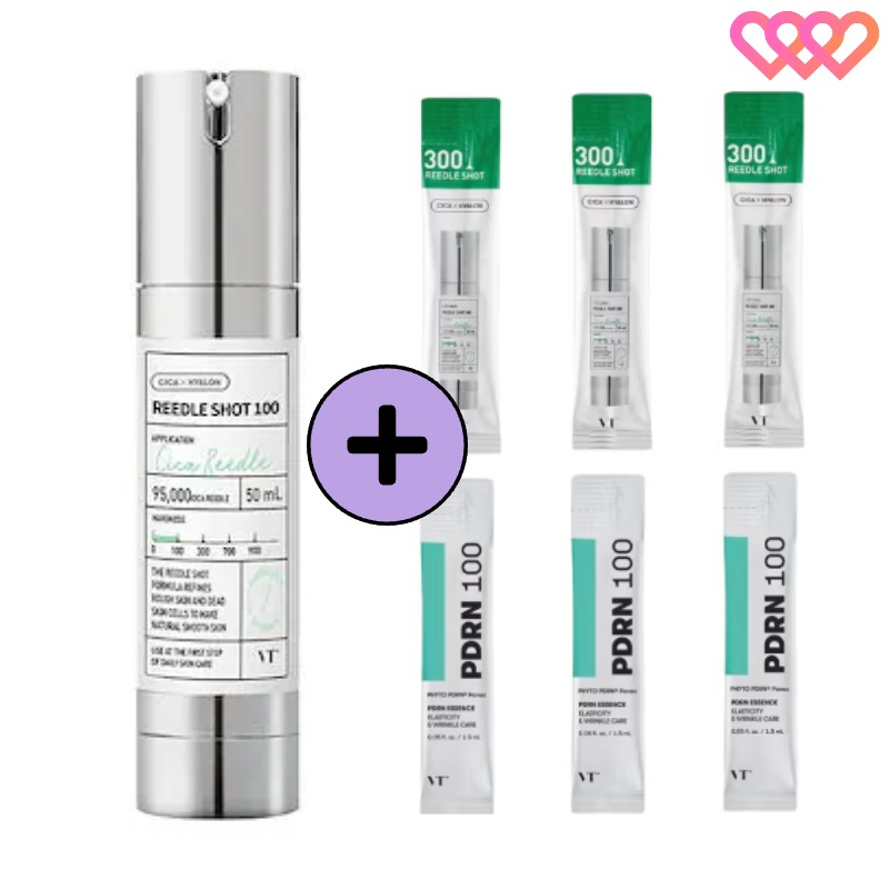 リードルショット100, 50ml +リードルショット300 1ml*3 + PDRNエッセンス 1.5ml*3