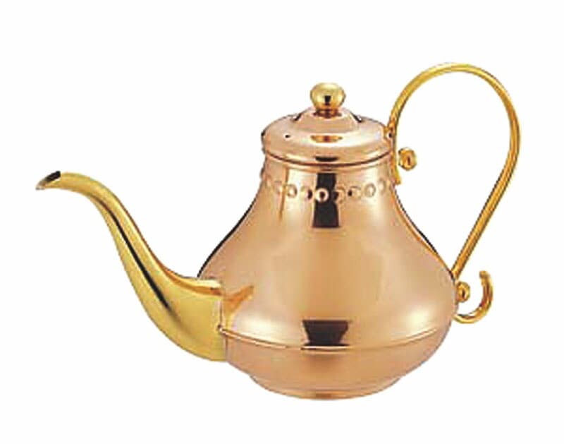 TMGサプライ 銅アラジンコーヒーポット 5人用（900cc）