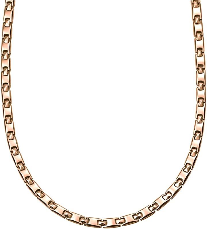 ゲルマニウム ネックレス 純チタン 金属アレルギー対応 磁気ネックレス メンズ レディース 専用BOX ピンクゴールド(ピンク)