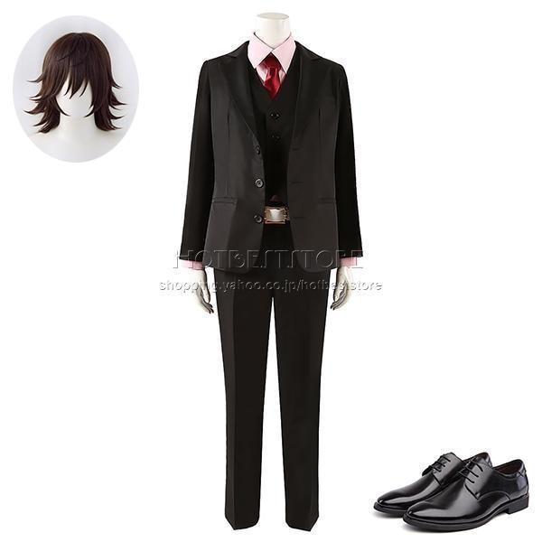 【ハロウィン】風都探偵 風 左翔太郎 コスプレ衣装 ウィッグ 靴 cosplay コスチューム パーティーグッズ ハロウィン変装 仮装