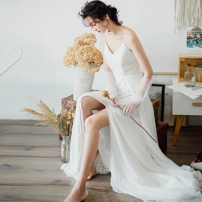 作追加!!!結婚式キャミソールレッグウォーマーパーティードレスドレスワンピースウエディングドレス花嫁披露宴二次会謝会発表会演奏会女子会