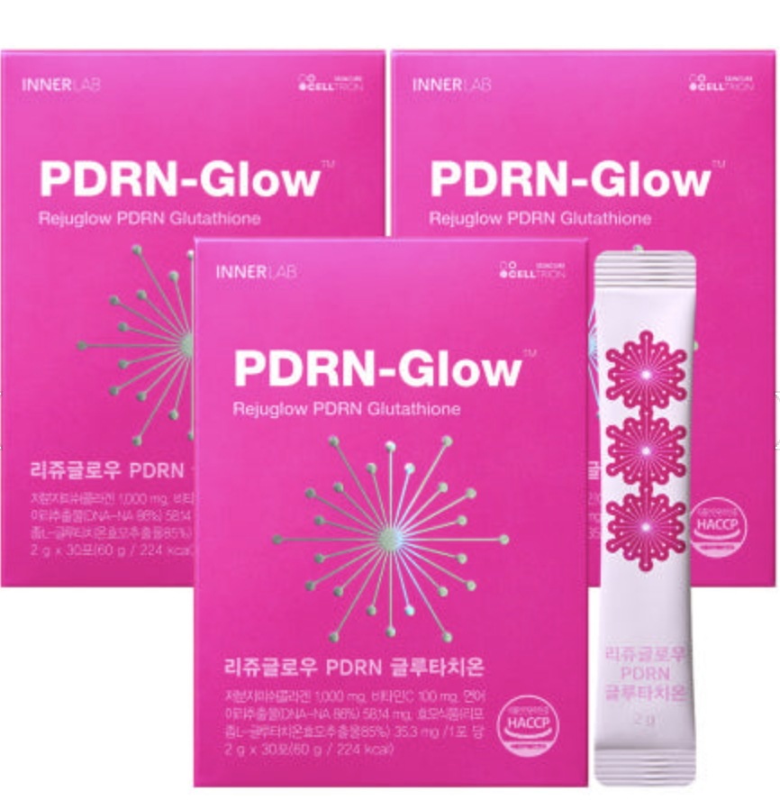 インナーラップ リジュグロー PDRN グルタチオン 1箱（90包） すもも味