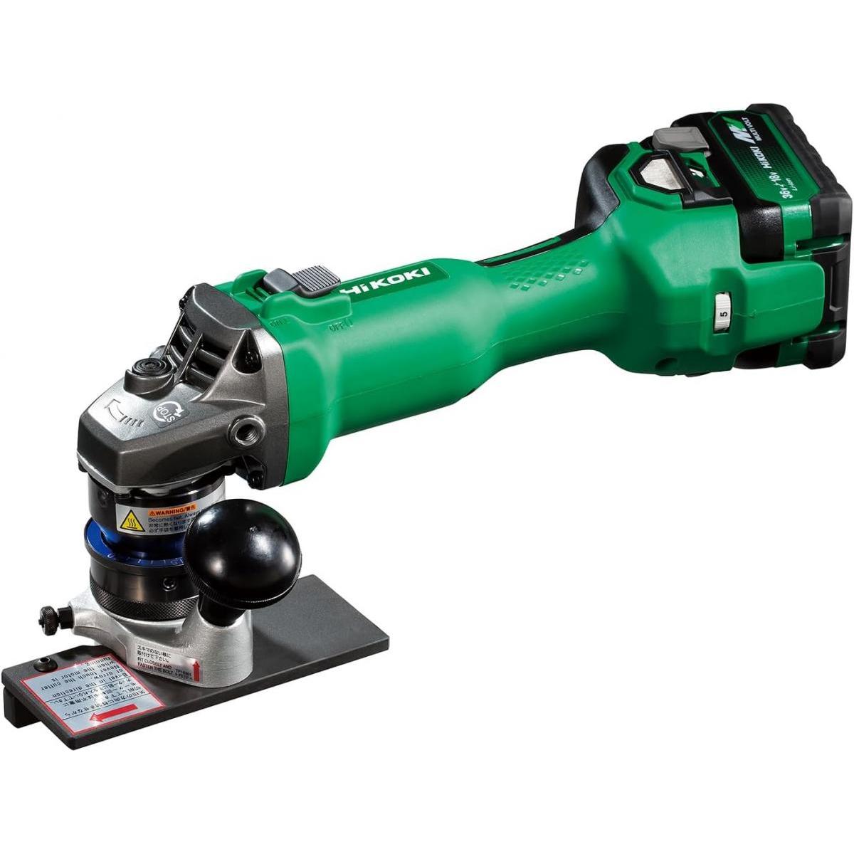 HIKOKI ハイコーキ 36V コードレス 面取り機 直線用 MB36DA(2XPZ) マルチボルト 2枚刃仕様 長寿命チップ 面取り量調整