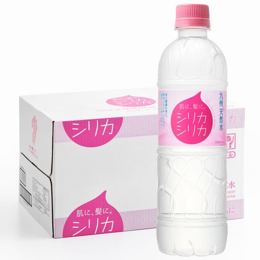 シリカシリカ 500ML 24本入 シリカ水 ミネラルウォーター 天然水 九州産 シリカ72MG/L以上含有 大分日田 九重連山