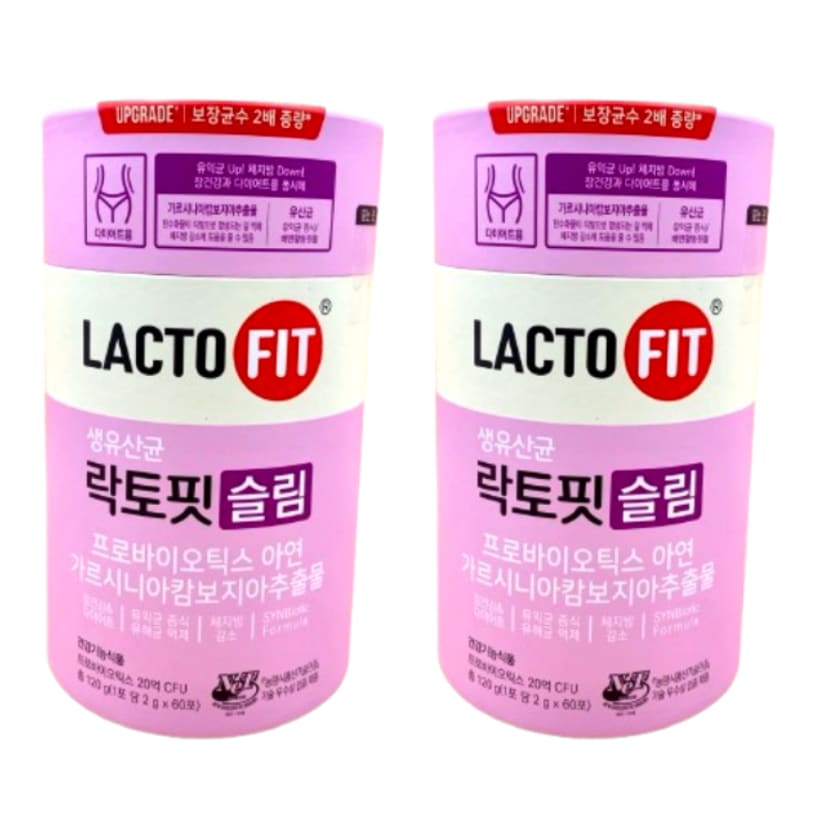 [ 1 + 1 ] BEST ラクトフィット 生乳酸菌 スリム [ 60包 + 60包 ]