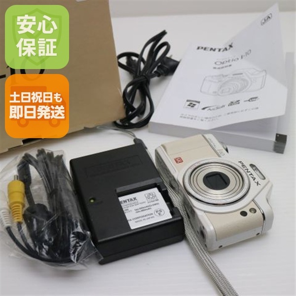 美品 Optio I-10 パールホワイト PENTAX デジカメ 218 12,802円