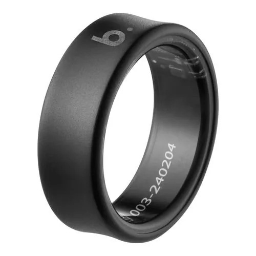 b.ring B104TNBKRNG スマートリング チタン AI 健康管理 睡眠管理 サイズ10 b.ring G1 Bluetooth対応 ブラック