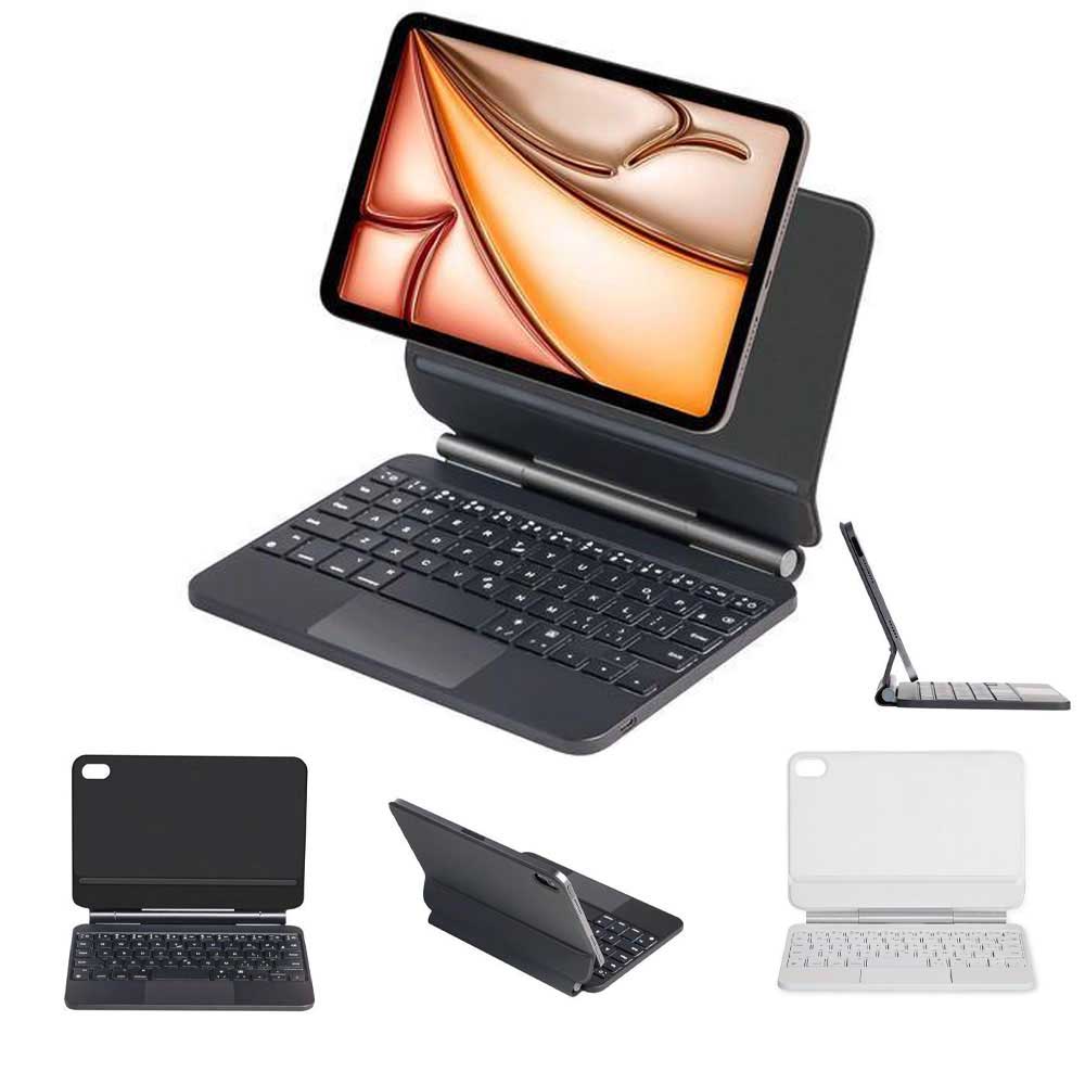 Pad mini 第6世代 2021 iPad mini A17 Pro 2024 8.3インチ マジックキーボード bluetooth キーボードケース タッチパッド 磁力吸着