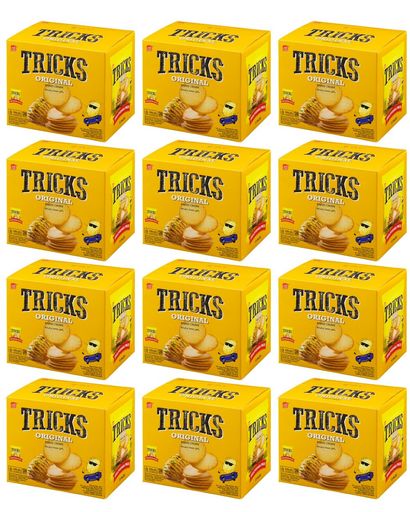 トリックス TRICKS ポテトチップス ノンフライ 個包装 スナック 菓子 オリジナル 180g×12箱 ハラル認証