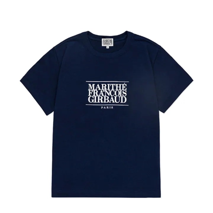 ルジャンドゥ マリテフランソワジルボーD コットンプリントリブTシャツ 紺S 【レディース】 楽天市場】マリテフランソワジルボー MARITHE + FRANCOIS