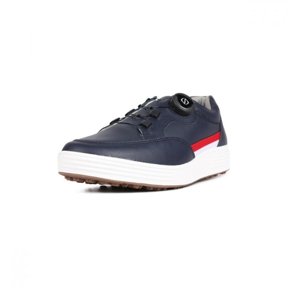 (ラックスゴルフ) メンズスパイクレスレザーハンドメイドゴルフシューズ NQ109 7,687円