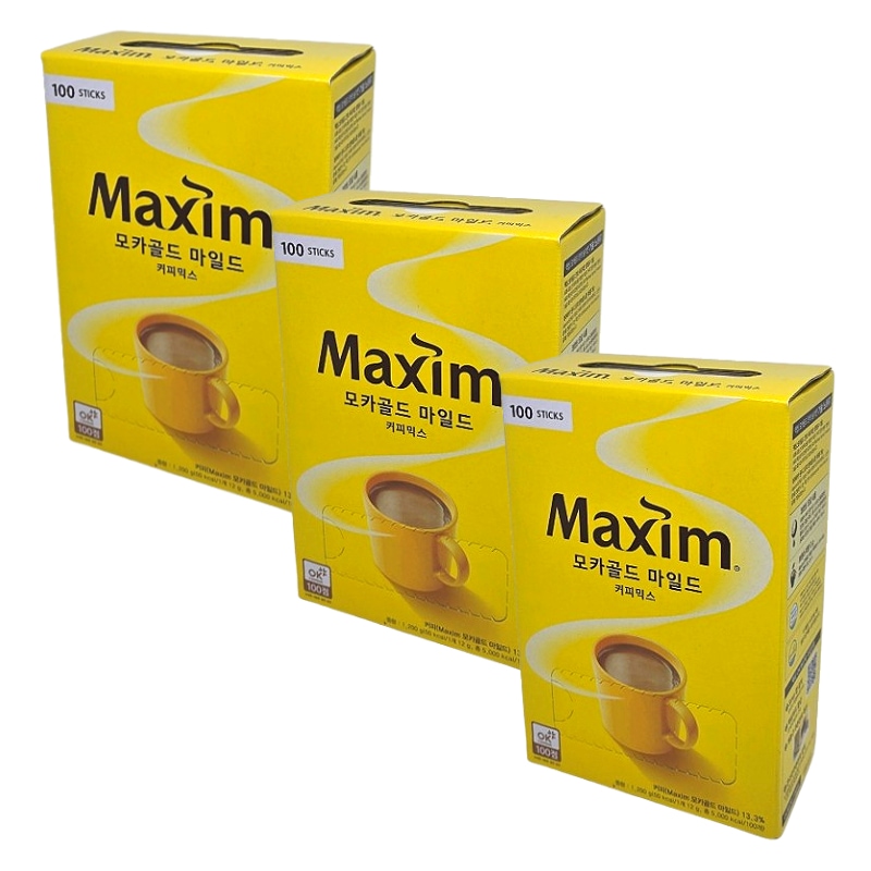 モカゴールド マイルド コーヒーミックス 12g×100本 3個セット スティックコーヒー インスタント 家庭用 まとめ買い 常備用