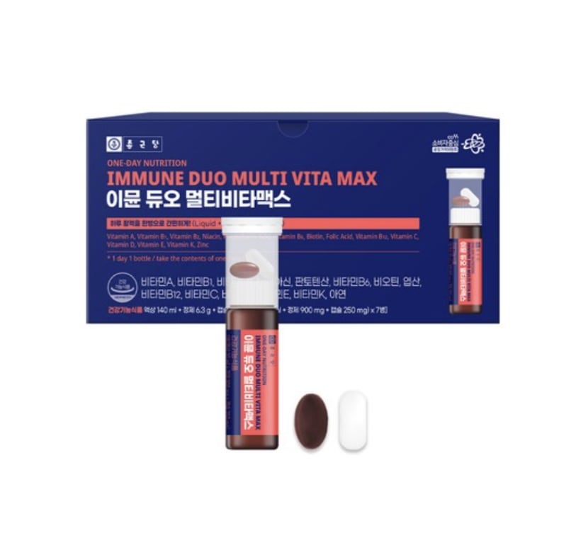 鍾根堂 イミュン デュオ マルチ ビタマックス 1BOX , 7本入