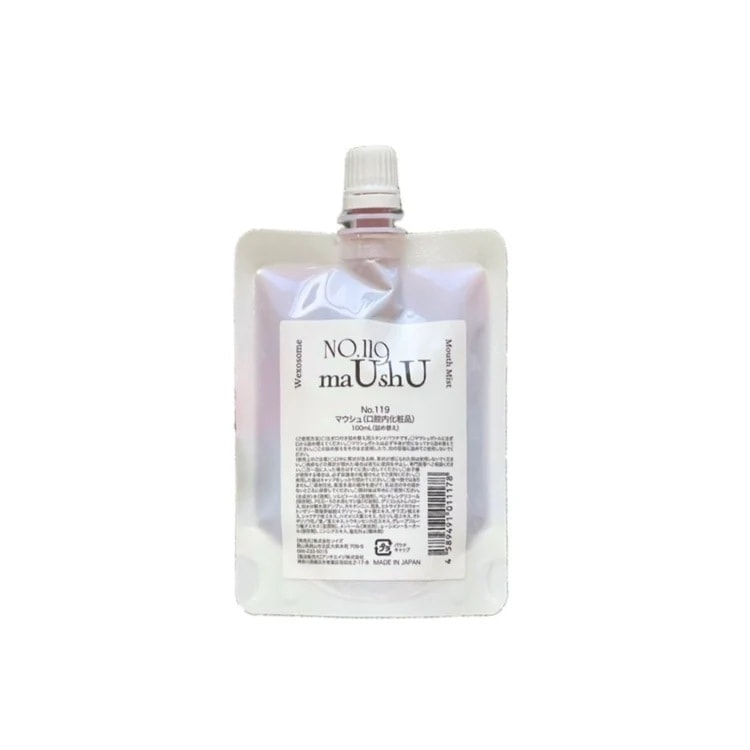 [国内正規品]No.119 maUshU（マウシュ）口腔内ケアミスト 100ml（リフィル） お口の中の御守りミスト Wエクソソーム 最先端 再生化学 口臭 歯周病 ハーブエキス 乳酸菌