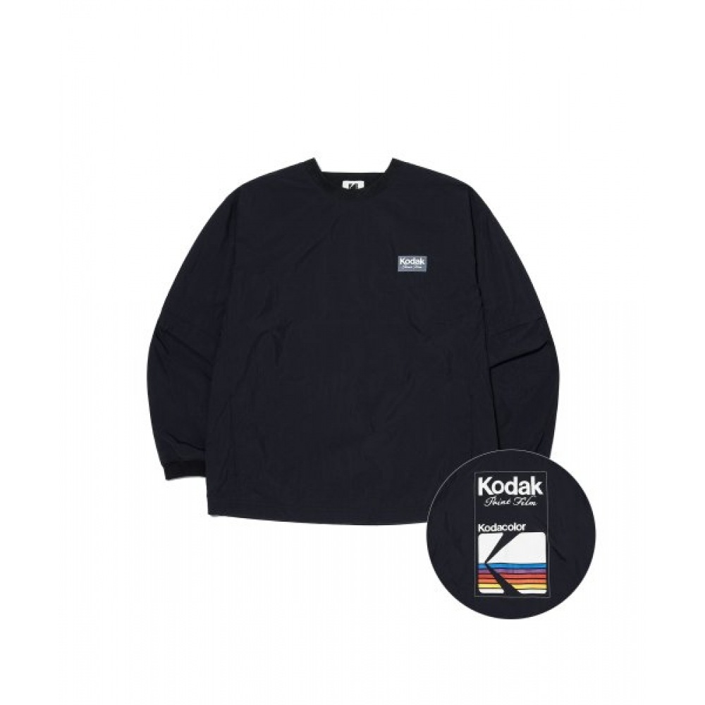 コダック (コダック) レインボービッグロゴウーブンピステブラック