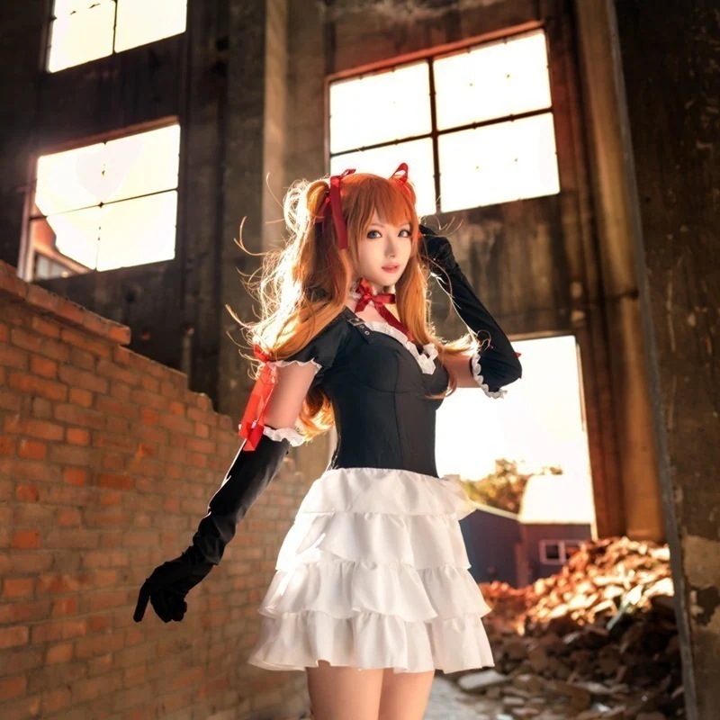 アニメ制服コスプレlolitaケーキドレスワンピースコスプレ衣装レディースステージ