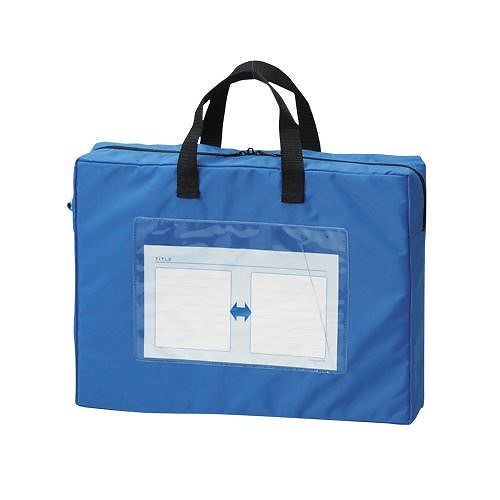 （まとめ買い）メールバッグ ブルー CR-ME44-BL ｱｵ 00028508 [x3]