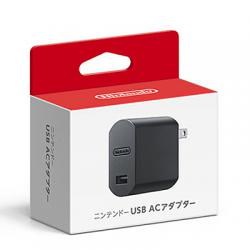 他サイト： 【新品/在庫あり】[ニンテンドースイッチ 周辺機器] 任天堂純正 ニンテンドーUSB ACアダプター [CLV-003(JPN)]の商品画像