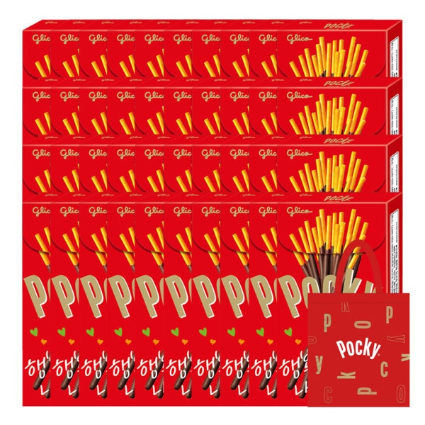 ポッキーオリジナルチョコ 46g x 40 (贈呈品なくなり次第贈呈終了)