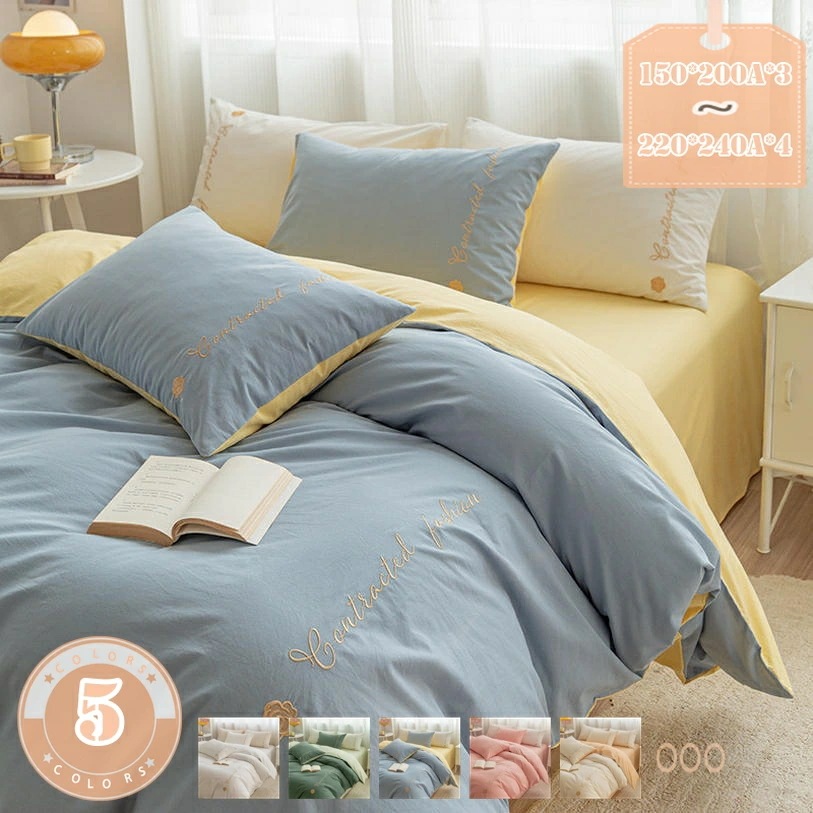 クーポン 布団カバー 掛け布団用 綿100% リバーシブル 掛け布団カバー ファスナー ボックスシーツ 洗える シングル ベッド用 敷き布団用 枕カバー 寝具カバーセット ベットカバー 布団 カバー