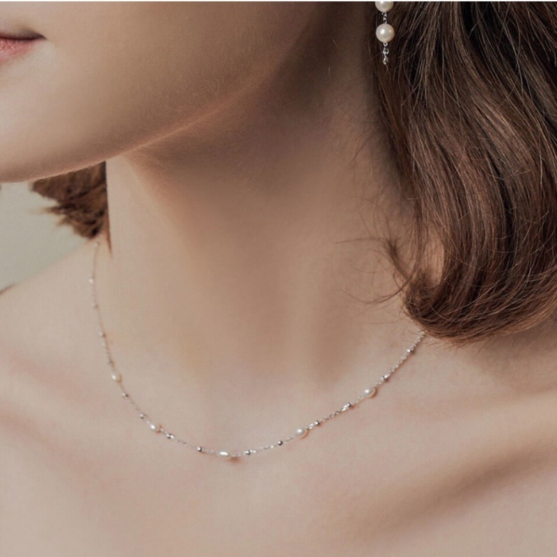 ENGBROX / clara pearl necklace / TWICE 着用