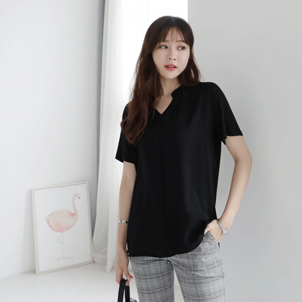 Click & Funny ザアローネショートスリーブブラウス T シャツ