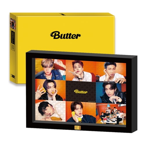 BTS BUTTER ジグソーパズル 108ピース 9点 額縁 セット