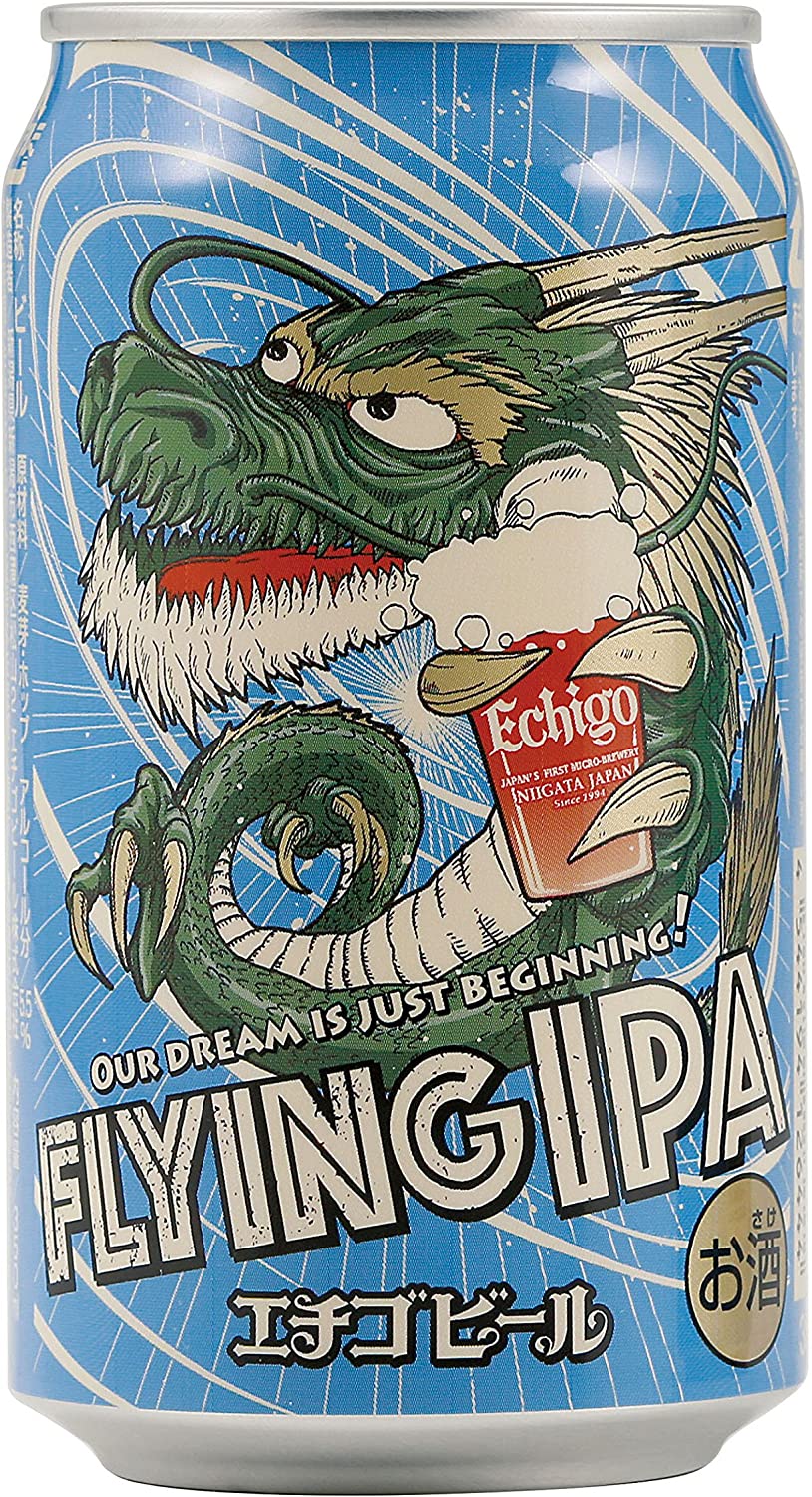 エチゴビール FLYING IPA 350ml1ケース/24本【ご注文は2ケースまで一個口配送可能】