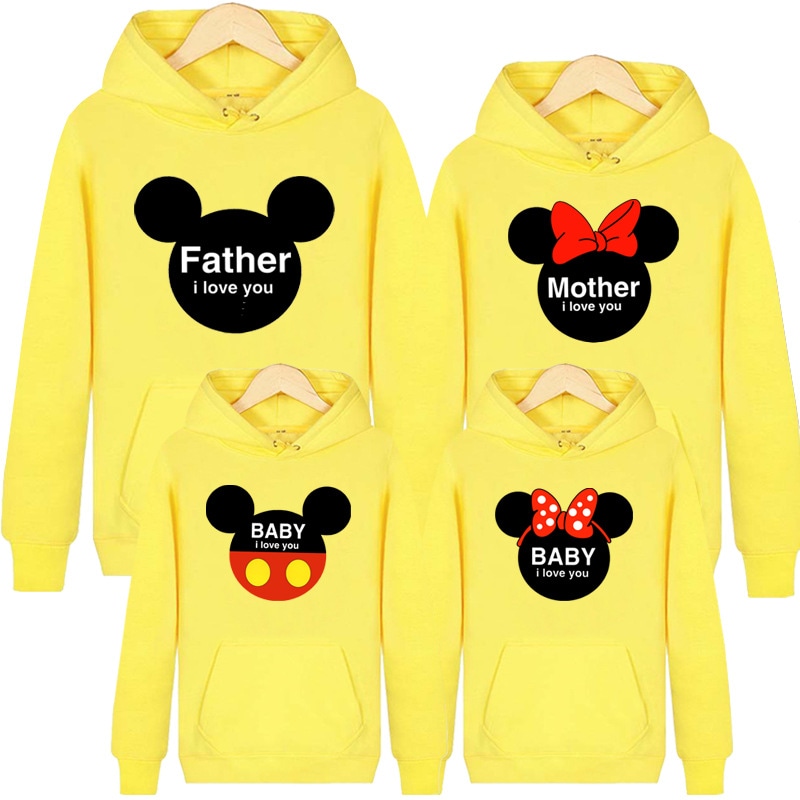親子 韓国ファション ペアルックカップルパーカー大きいサイズ S 2xl ペア ミッキーマウス Pescaargentina Net
