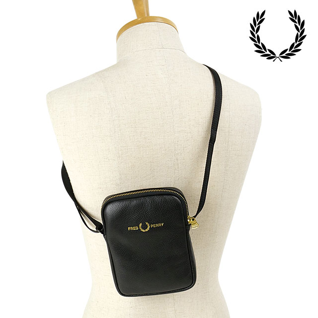 タンブルドレザー サイドバック [L8289-102] TUMBLED LEATHER SIDE BAG メンズ・レディース ショルダーバック BLACK