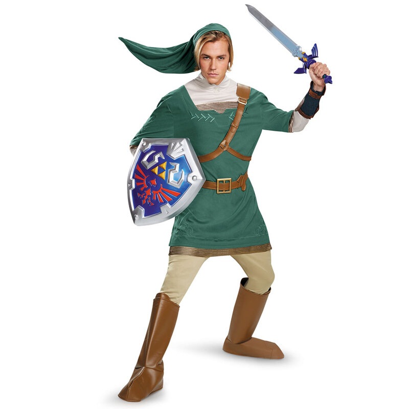 コスプレ 仮装 リンク プレステージ 大人用 XXL (大きいサイズ) 【 コスプレ 衣装 ハロウィン 仮装 コスチューム アニメ 大きいサイズ メンズ ステージ 正規ライセンス品 パーティーグッズ