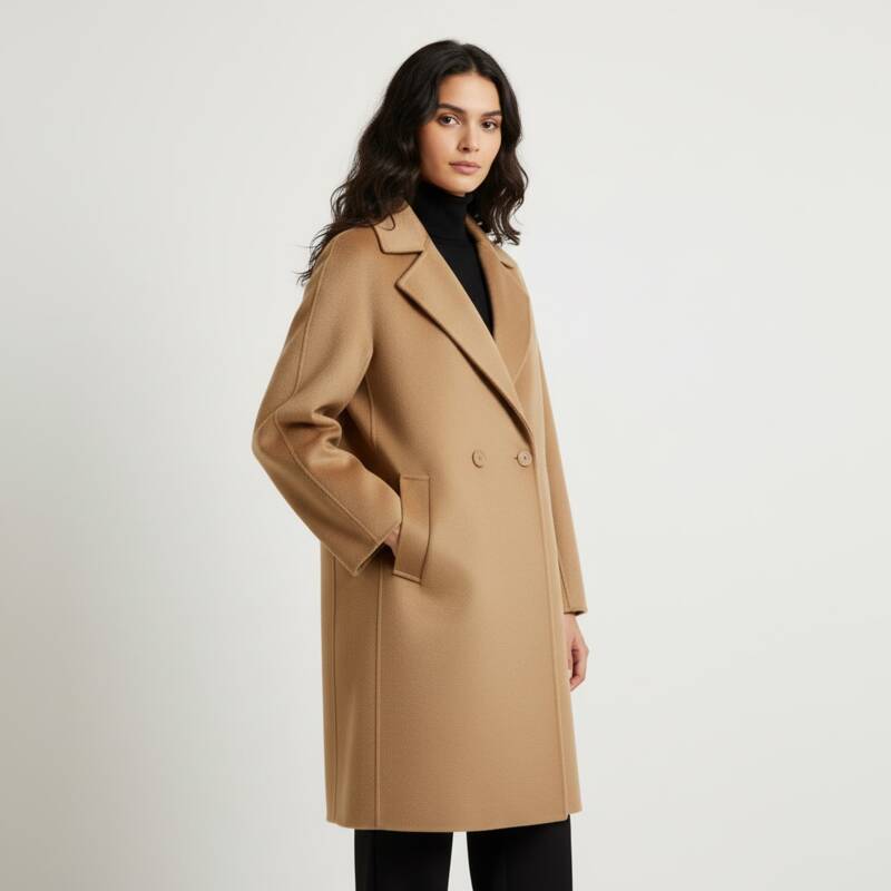 マックスマーラ スタジオ ゴヤ ウールカシミアコート GOYA 6016041650 010 (CAMEL)