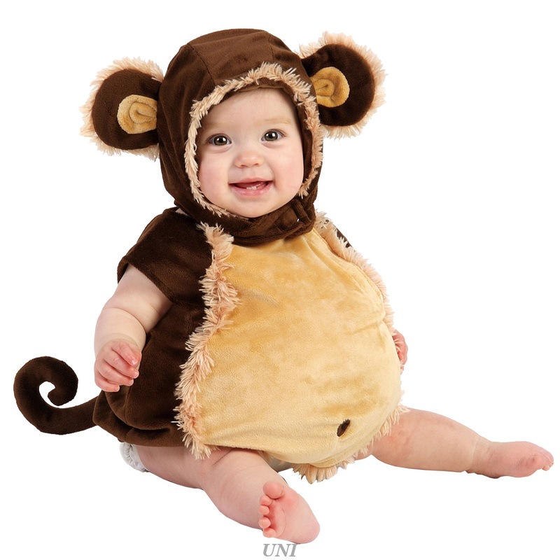 コスプレ 仮装 ベビー用メルビンモンキー (12-18mths) 【 コスプレ 衣装 ハロウィン 仮装 コスチューム 服 キッズ 子供 アニマル 動物 赤ちゃん 子供用 子ども用 こども用 ベビー服