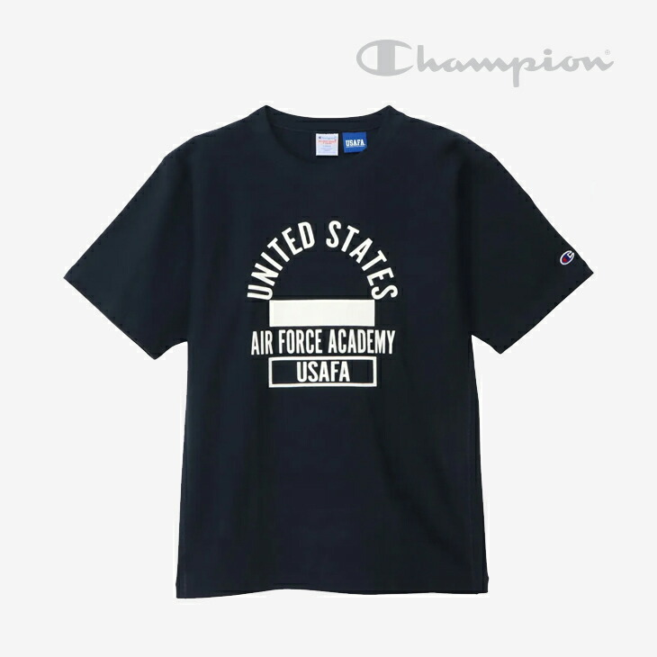 リバース ウィーブ ショートスリーブ Tシャツ USAFA/ネイビー（C3D306）