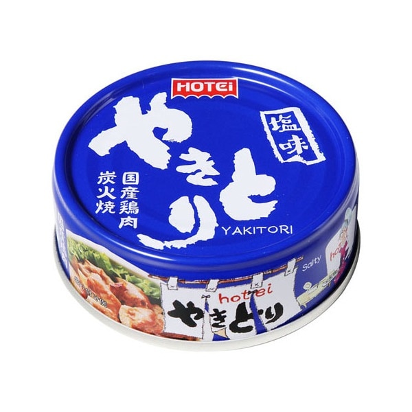 ホテイ やきとり塩味 P4 EO 70g 24 メーカー直送