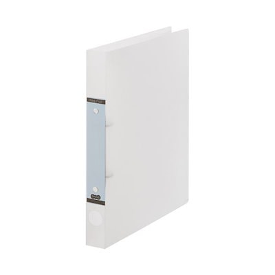 (まとめ) TANOSEEOリングファイル(半透明表紙) A4タテ リング内径20mm ブルー 1セット(10冊) まとめ）TANOSEEOリングファイル(半透明表紙) A4タテ リング内径20mm