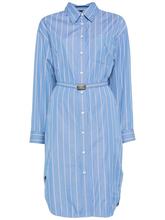 A.P.C. Women Dresses COHLN F35254 IAF STEEL BLUE
