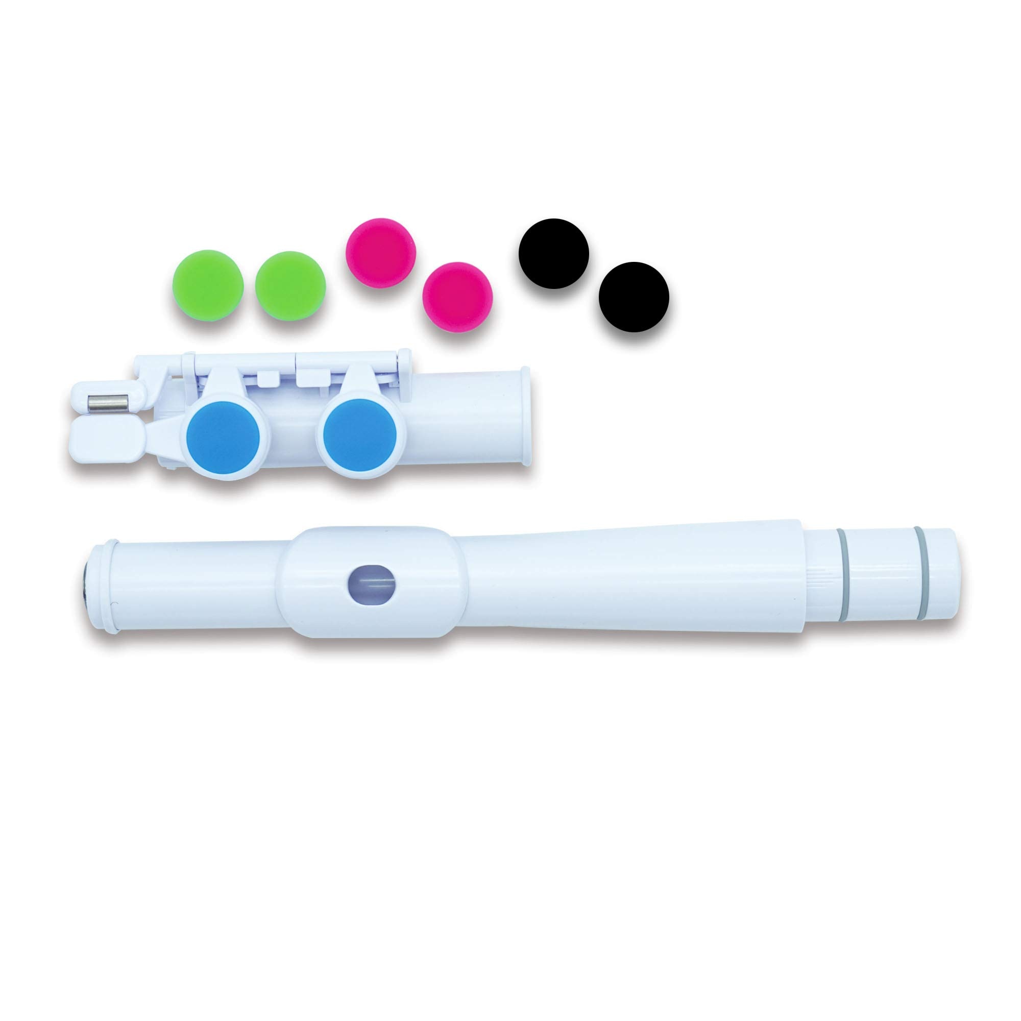 NUVO ヌーボ プラスチック製管楽器 jFlute専用アップグレードキット C足部管/ストレートタイプ頭部管 jFlute Upgrade Kit White N245UKWT JP 【国内正規品】